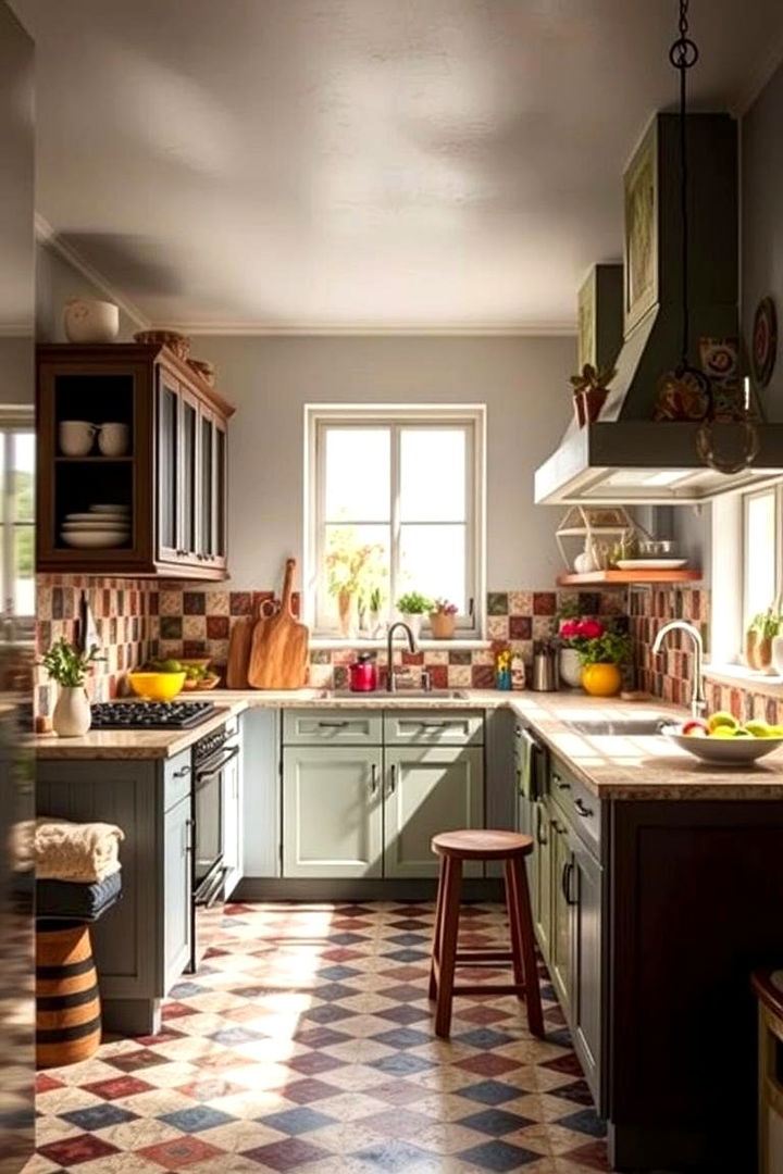 Eclectic Night Life Kitchen - 22 Dark Kitchen Ideas