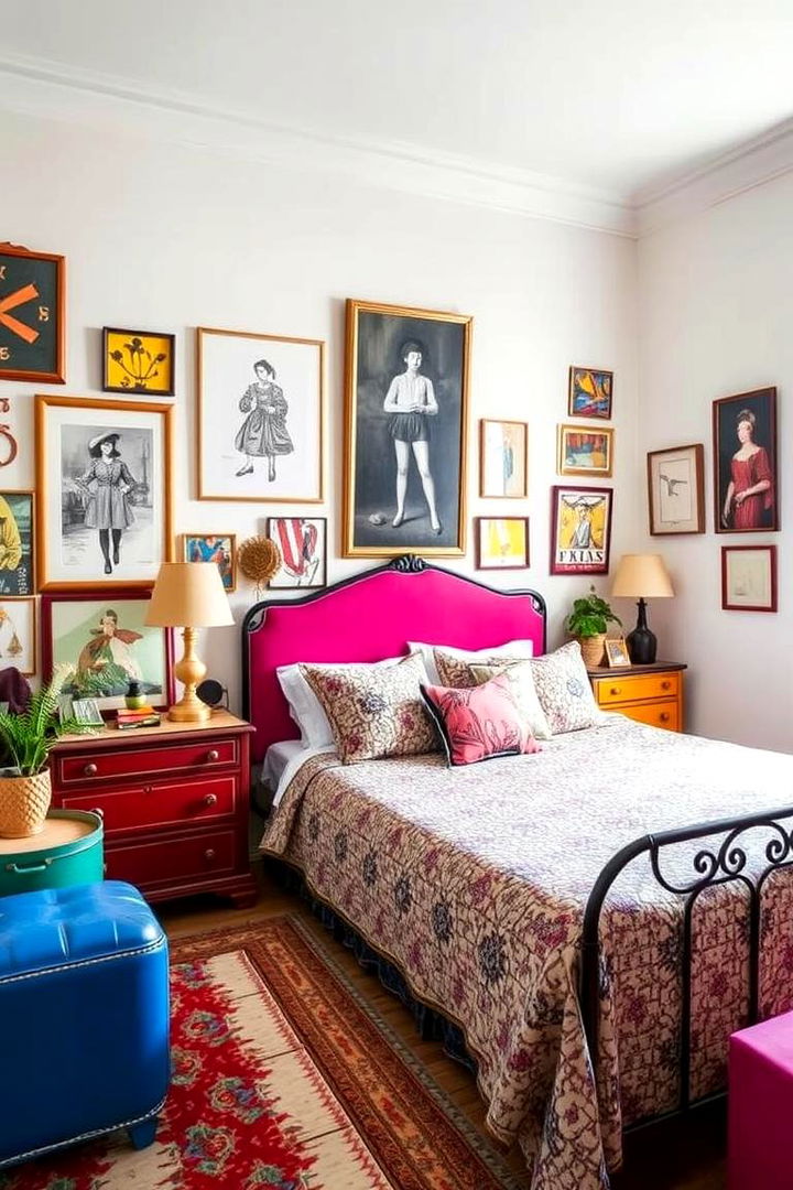Eclectic Parisian Mix - 22 Paris-themed Bedroom Ideas