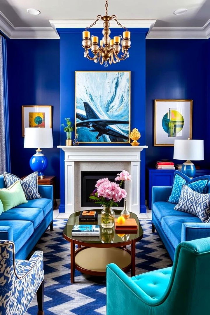 Eclectic Royal Blue and Mint Julep - 22 Blue and Green Color Combos for Decorating