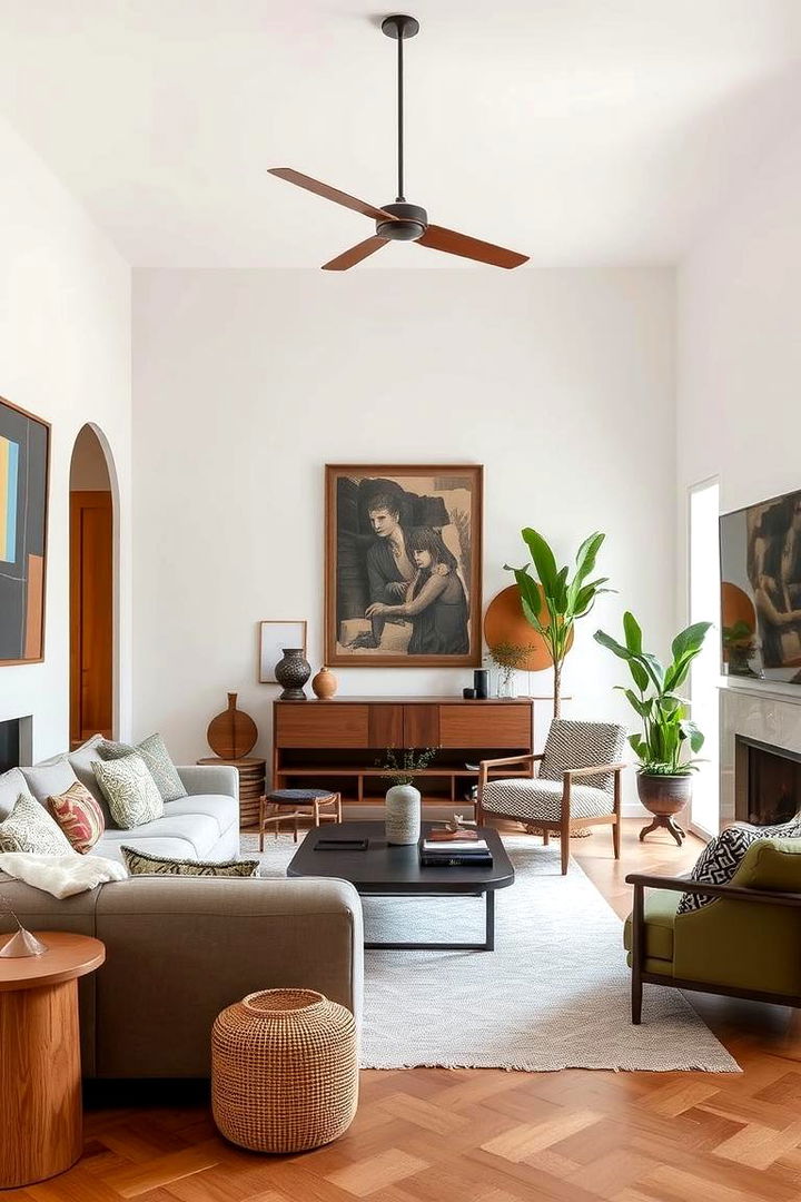 Eclectic Spanish Modernism - 22 spanish interior design ideas