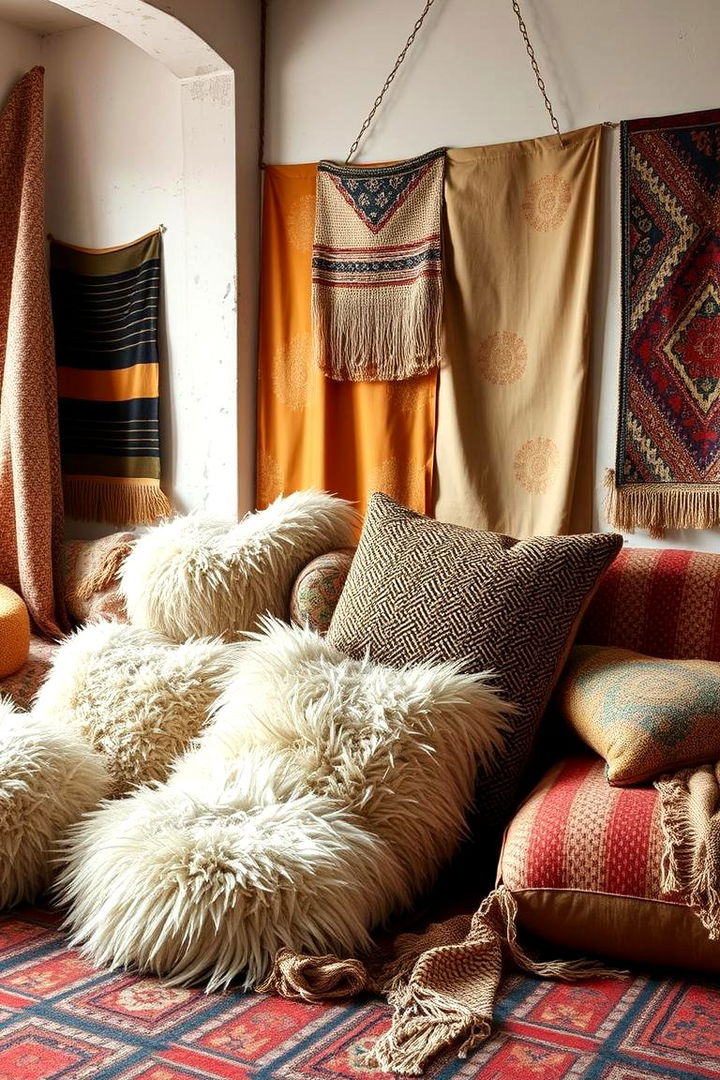 Eclectic Textural Mix - 22 Nancy Meyers Interior Design Ideas