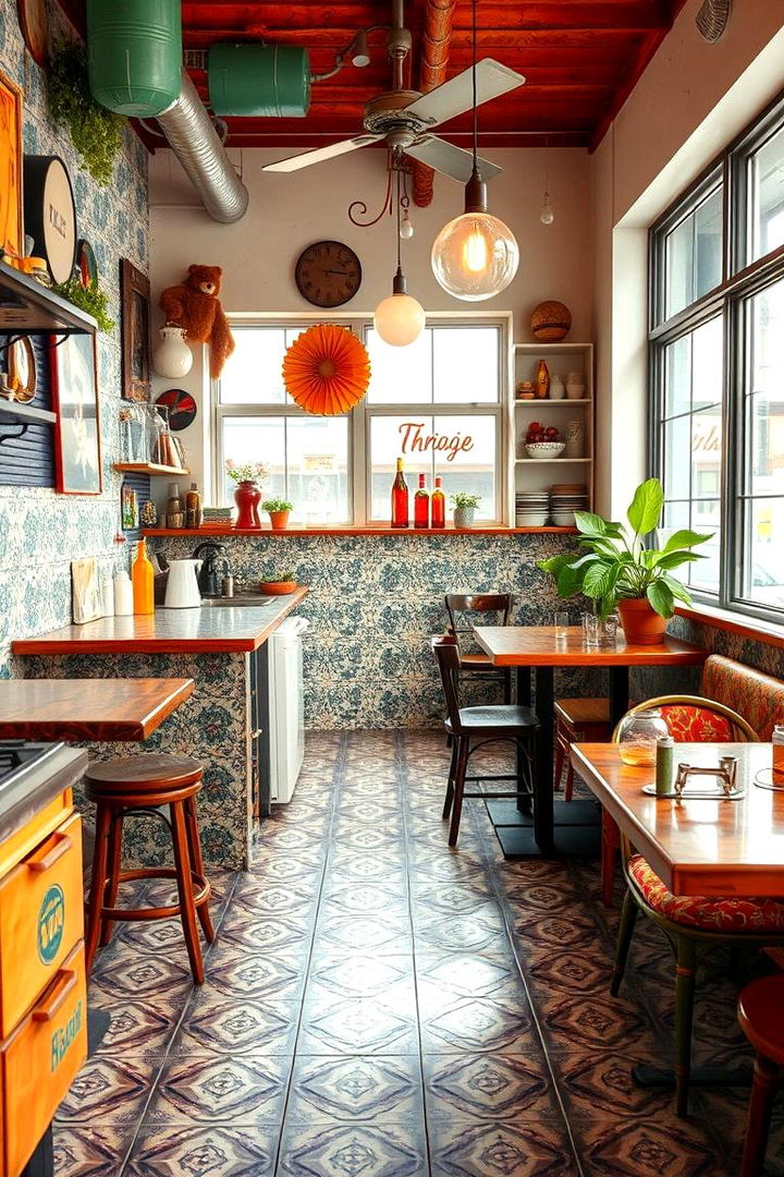 Eclectic Urban Mix - 22 Kitchen Diner Ideas