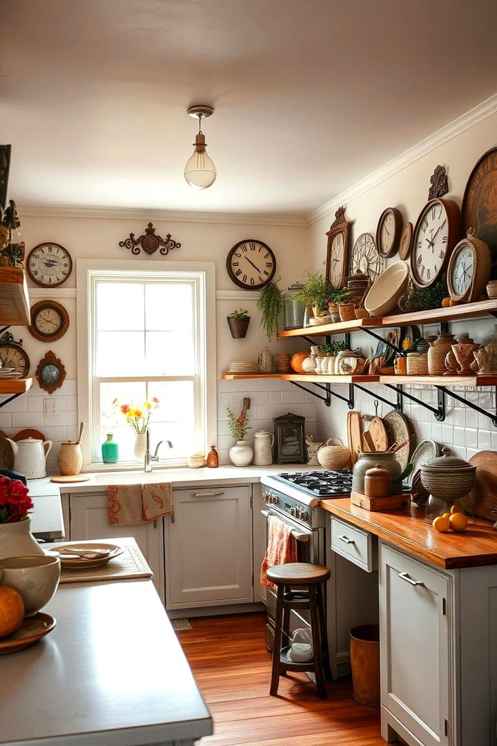 Eclectic Vintage Accessories - 22 Tuscan Kitchen Design Ideas