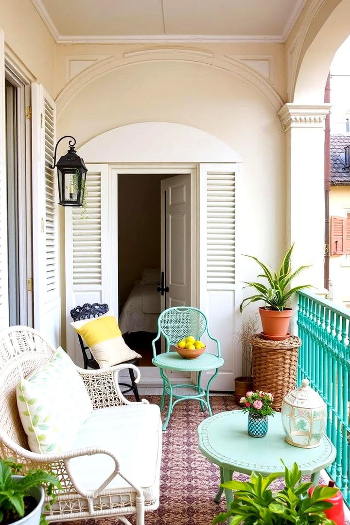 Eclectic Vintage French Design - 22 French Balcony Ideas