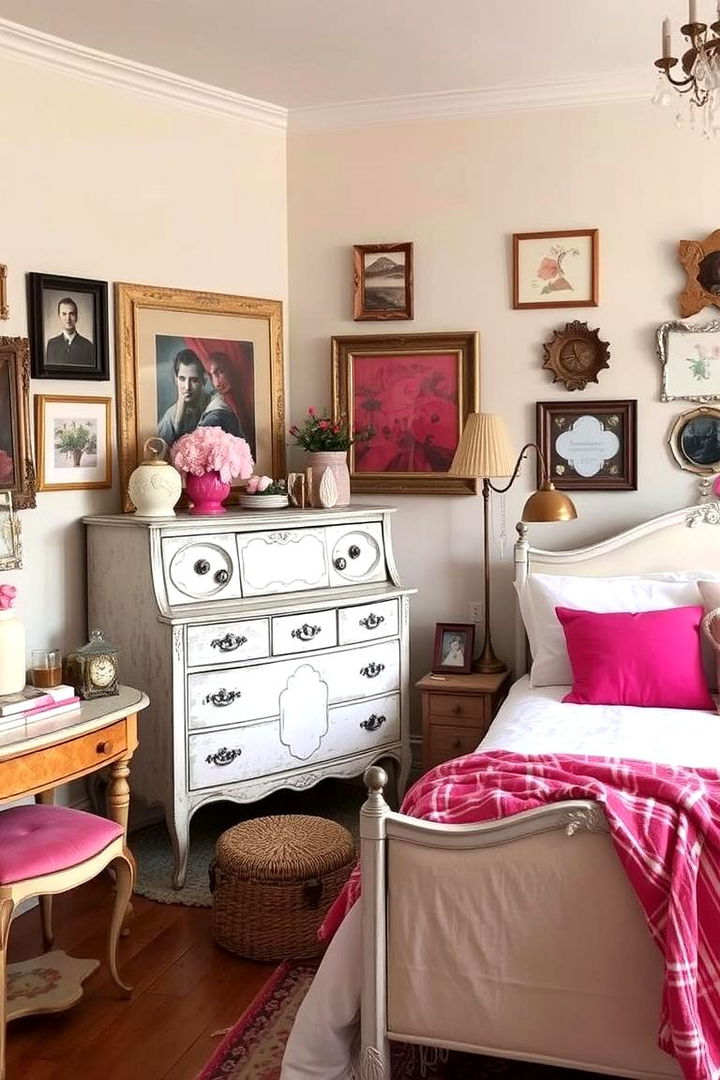 Eclectic Vintage Vibes - 22 Pink Boho Bedroom Ideas