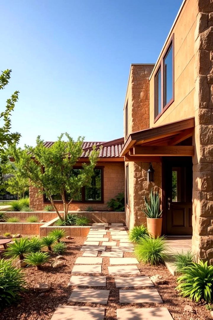 Eco Friendly Aesthetics - 22 Home Designs Using Natural Clay Siding Colors