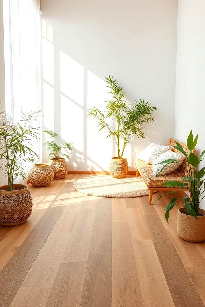 Eco Friendly Bamboo Appeal - 22 Bedroom Flooring Ideas