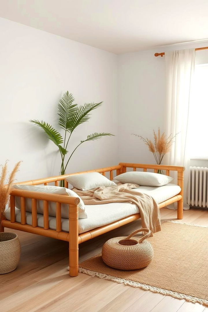 Eco Friendly Bamboo Daybed - 22 Daybed Ideas for Small Spaces