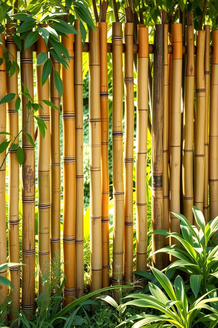 Eco Friendly Bamboo Fences - 22 Types of Fences