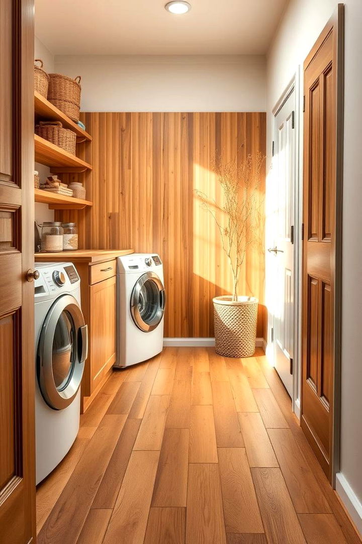 Eco Friendly Bamboo Flooring - 22 Laundry Room Floor Ideas