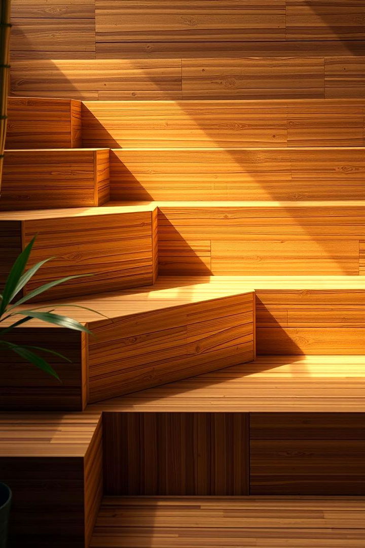Eco Friendly Bamboo Steps - 22 Front Step Ideas