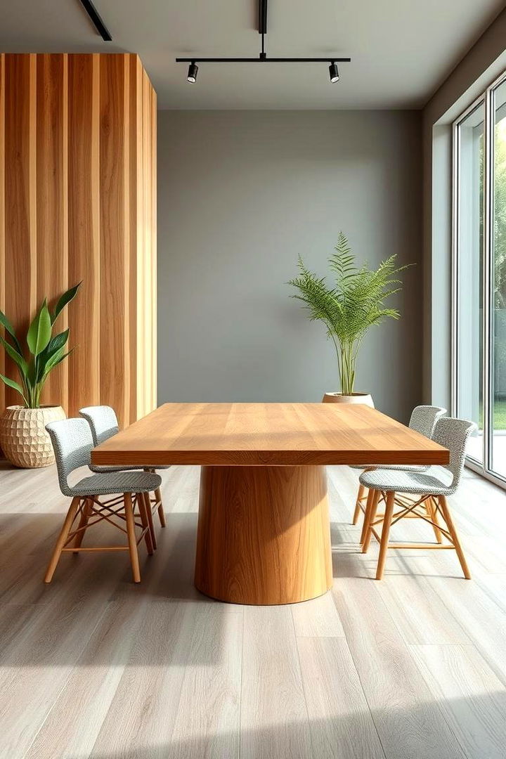 Eco Friendly Bamboo Table - 22 Small Kitchen Table Ideas