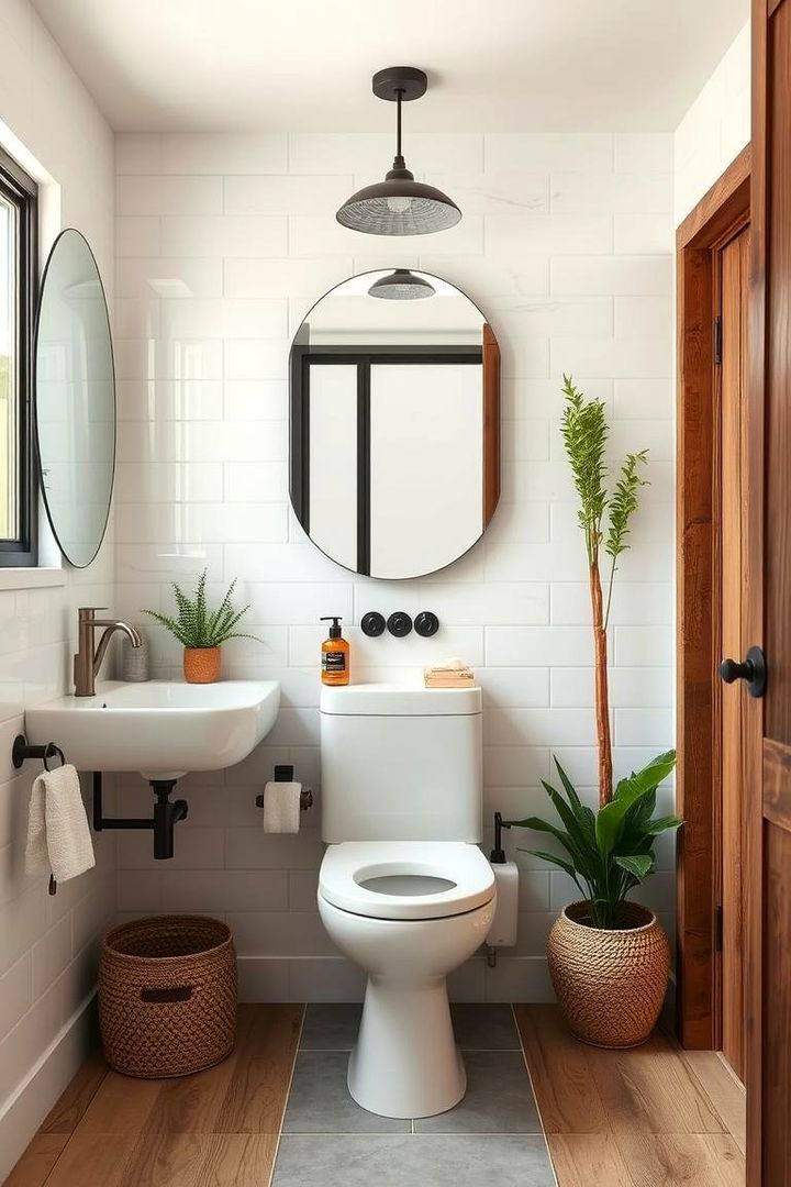 Eco Friendly Bathroom Elements for Sustainable Living - 22 Cottage Bathroom Ideas