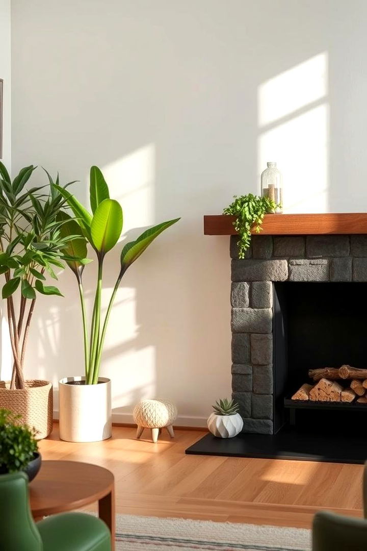 Eco Friendly Black Fireplace Designs - 22 Black Fireplace Ideas