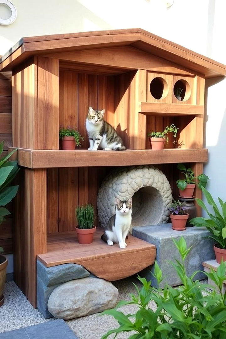 Eco Friendly Cat Haven - 22 Outdoor Catio Ideas