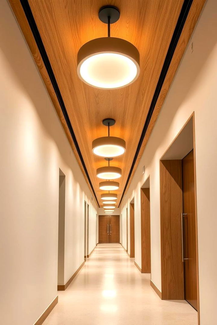 Eco Friendly Choices Sustainable Brightness - 22 Narrow Hallway Lighting Ideas