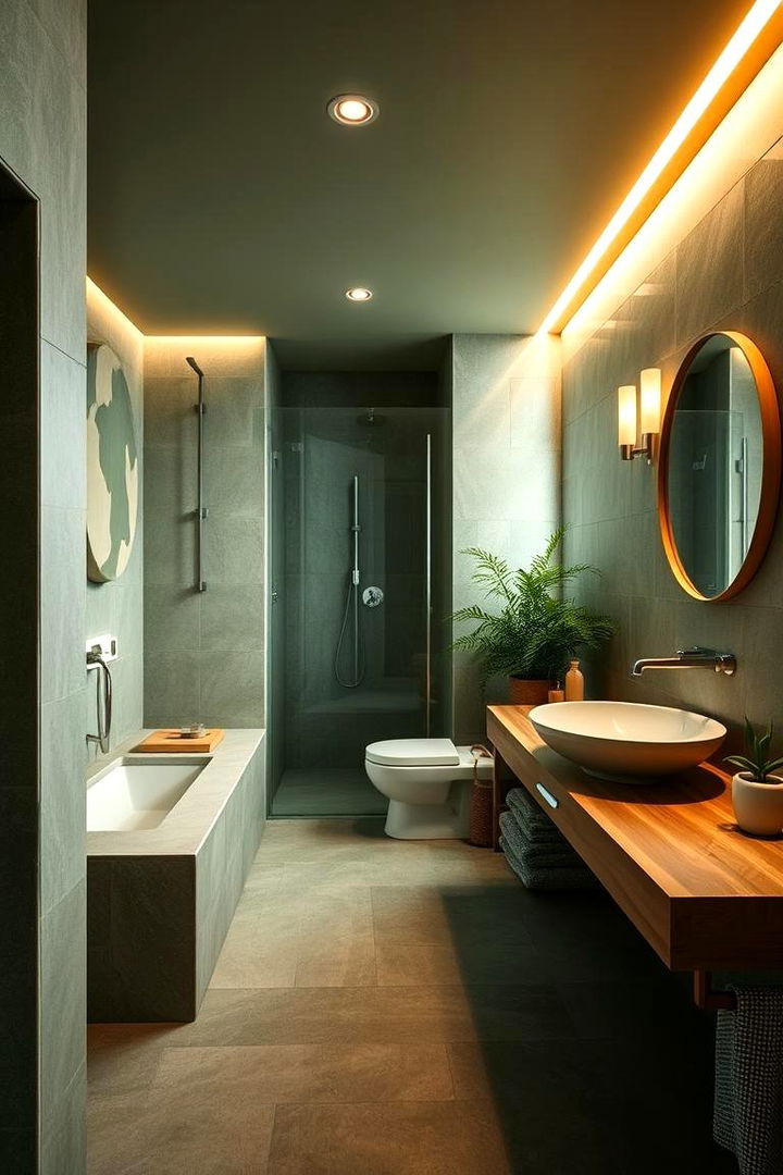 Eco Friendly Color Palette - 22 Colorful Bathroom Ideas
