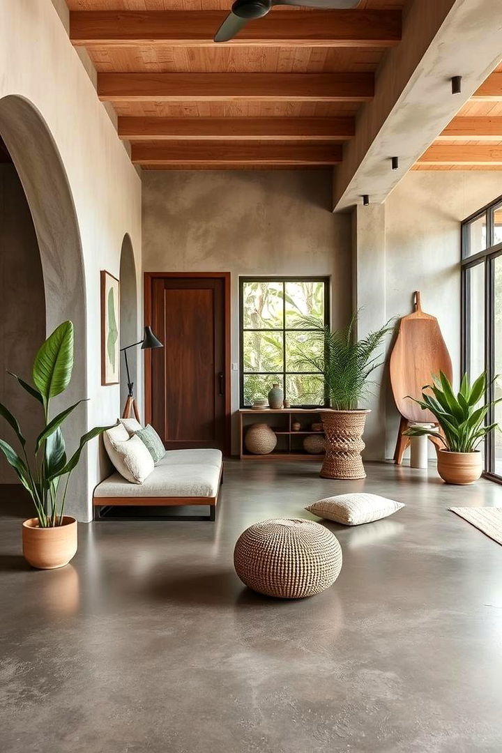 Eco Friendly Concrete Paint - 22 Indoor Concrete Floor Paint Ideas