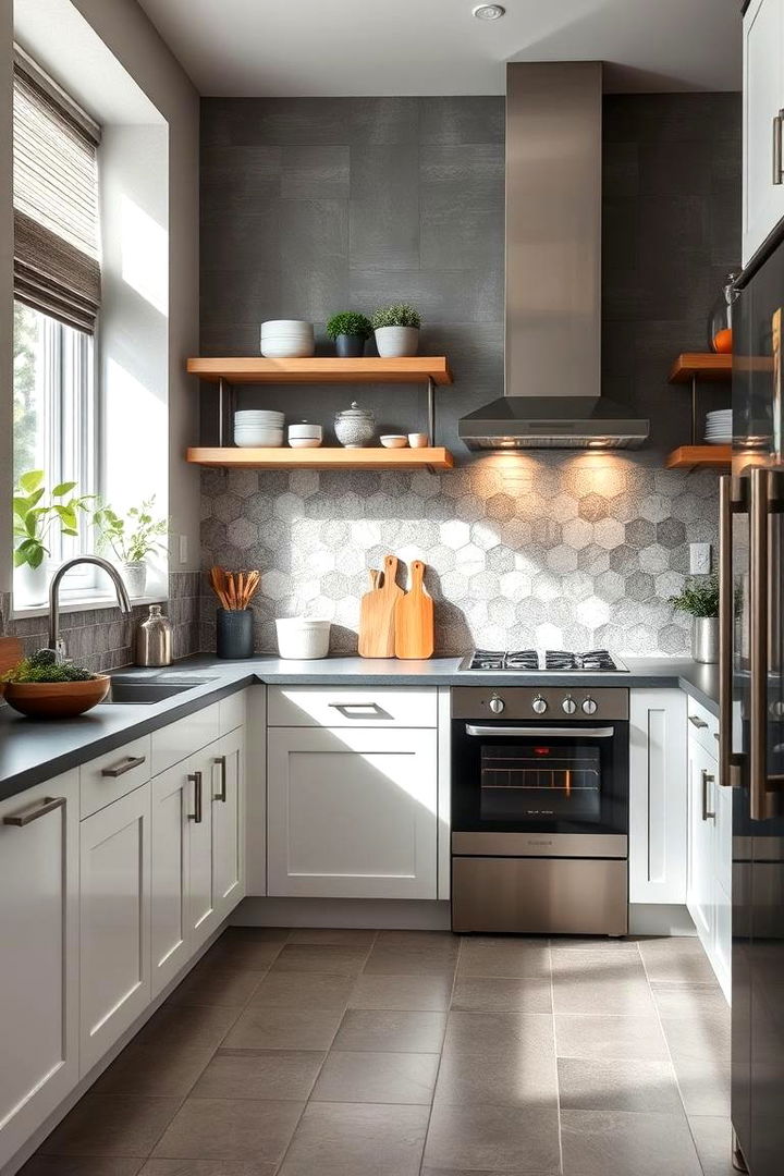 Eco Friendly Contemporary - 22 Grey and White Kitchen Designs
