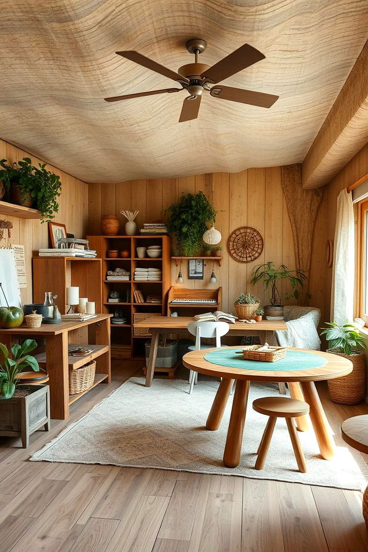 Eco Friendly Craft Room - 22 Craft Room Ideas