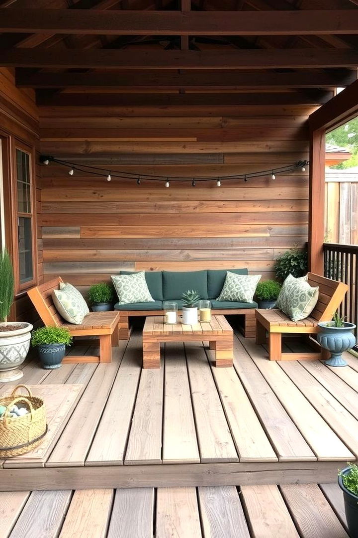 Eco Friendly Deck Seating - 22 Deck Seating Ideas