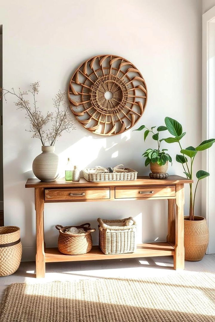 Eco Friendly Decor Selections - 22 Entry Table Decor Ideas