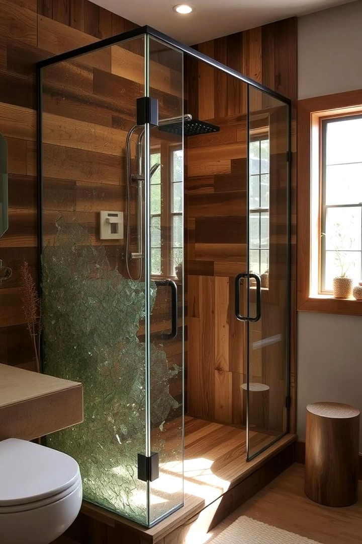 Eco Friendly Design Elements - 22 Half-wall Shower Ideas