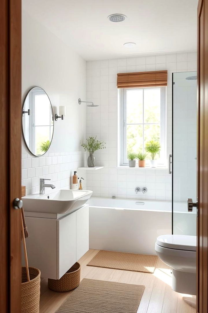 Eco Friendly Design Elements - 22 Scandinavian Bathroom Ideas