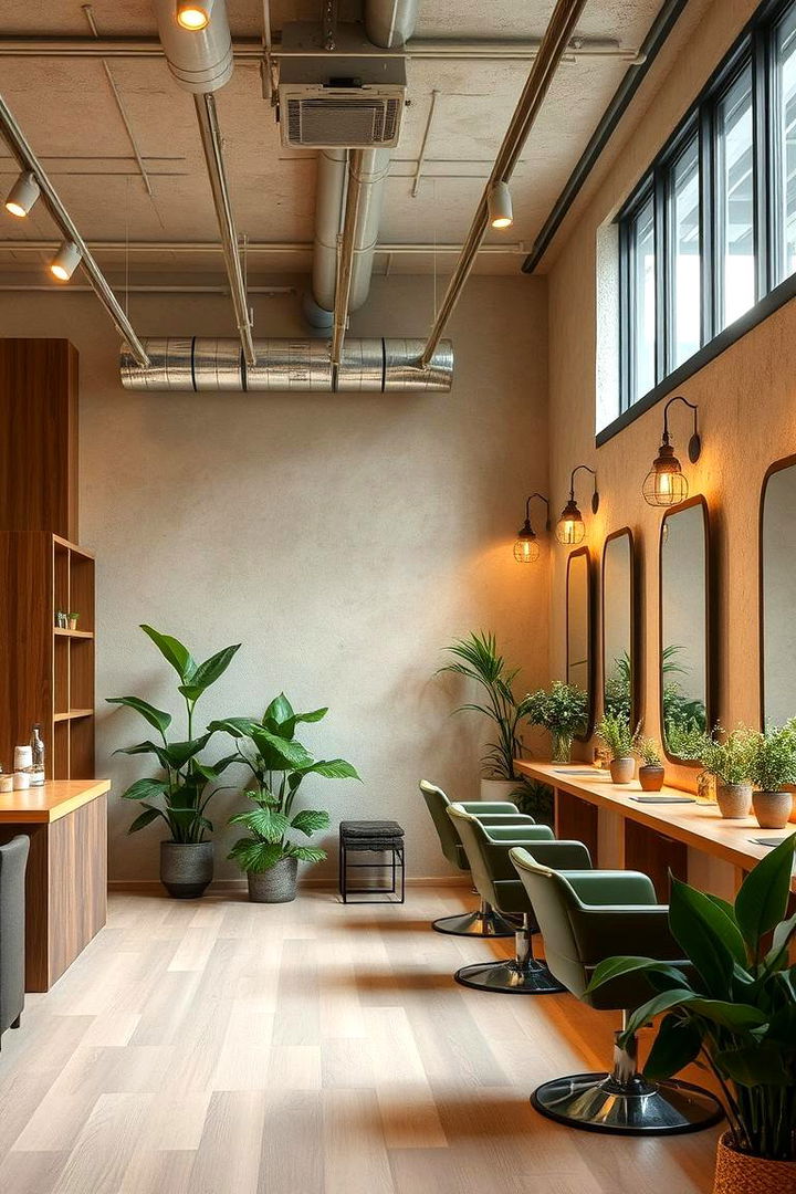 Eco Friendly Design Elements - 22 Small Salon Interior Design Ideas