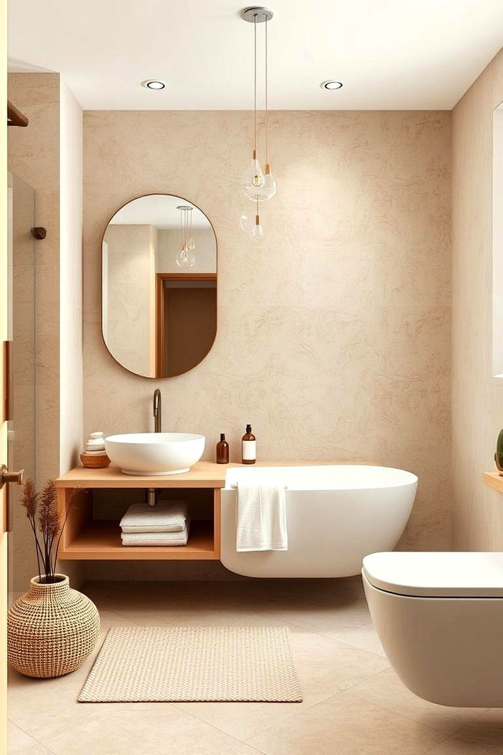 Eco Friendly Design Focus - 22 Beige and White Bathroom Ideas
