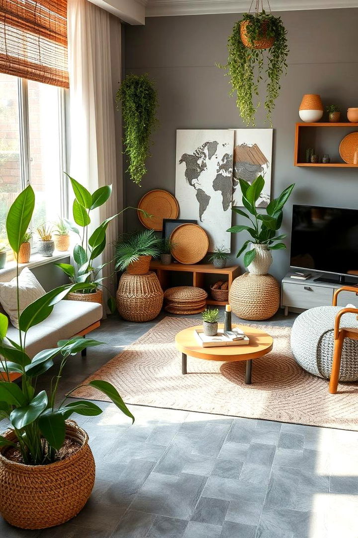 Eco Friendly Design Trends - 22 grey flooring living room ideas