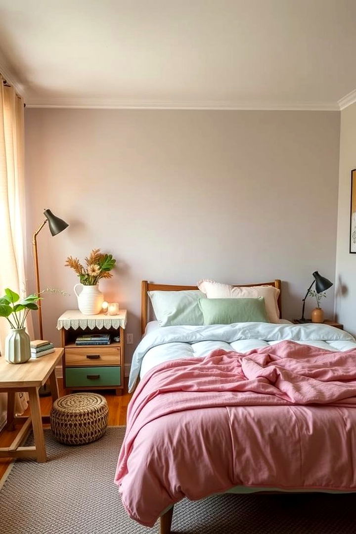 Eco Friendly Designs - 22 Pink and Green Bedroom Ideas