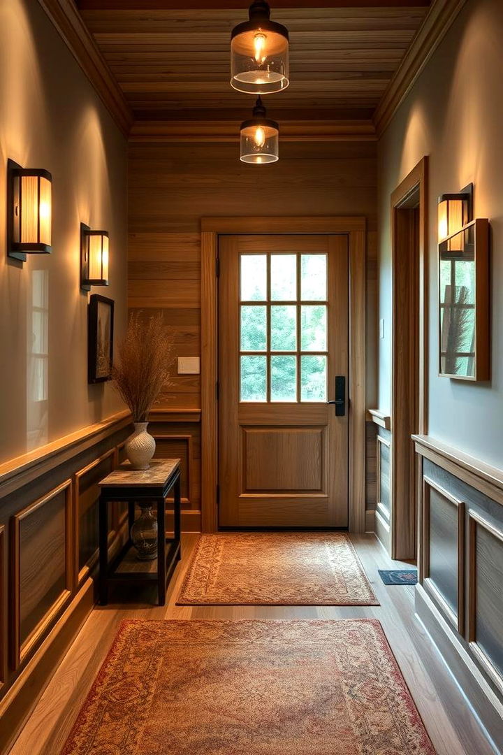 Eco Friendly Designs - 22 Wainscoting Entryway Ideas