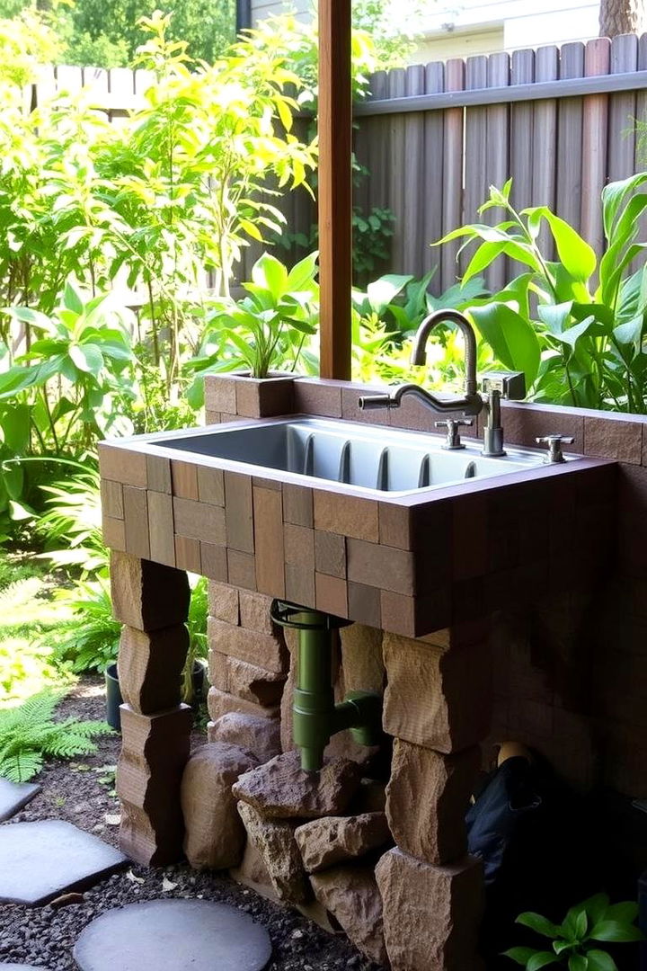 Eco Friendly Designs - 22 outdoor sink ideas