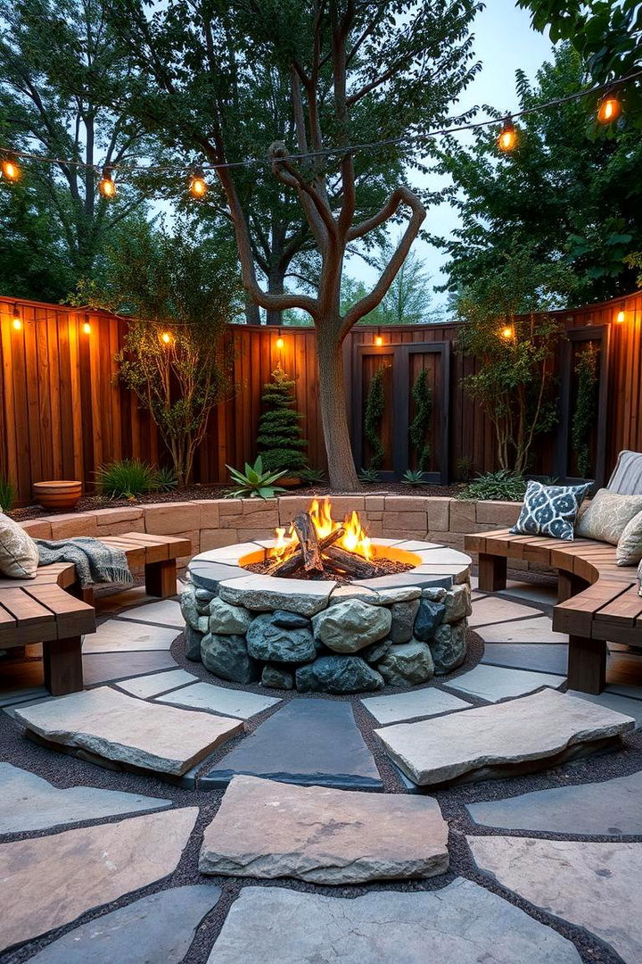Eco Friendly Fire Pit - 22 Sunken Fire Pit Ideas