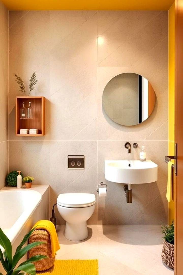 Eco Friendly Fixtures - 22 Yellow and Green Bathroom Ideas