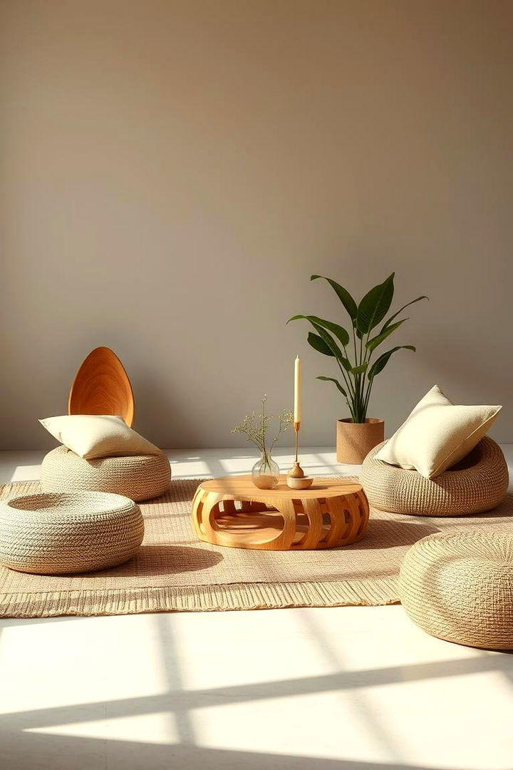 Eco Friendly Floor Seating Concepts - 22 Floor Seating Ideas