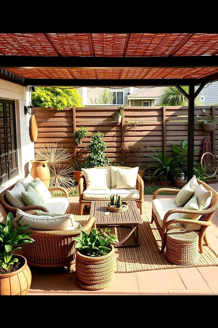 Eco Friendly Furnishings - 22 Semi Circle Patio Ideas and Inspiration