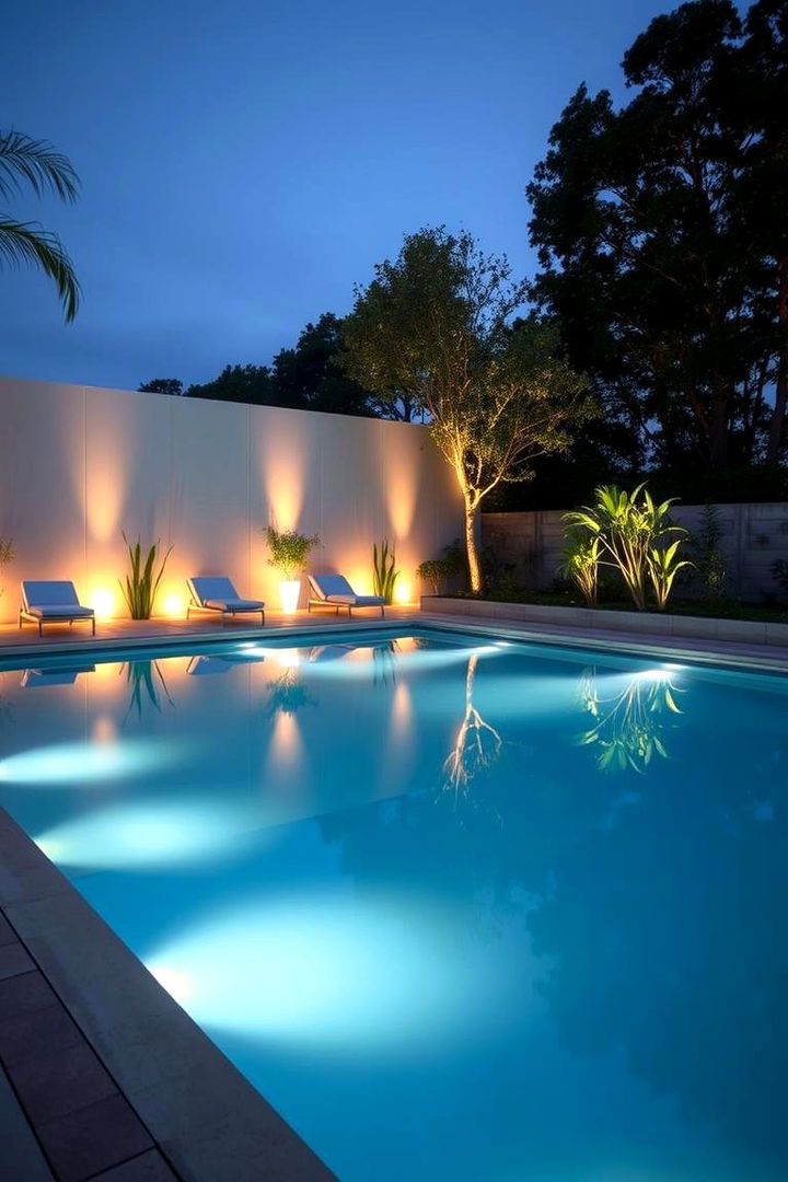 Eco Friendly Glow Accents - 22 Pool Lighting Ideas