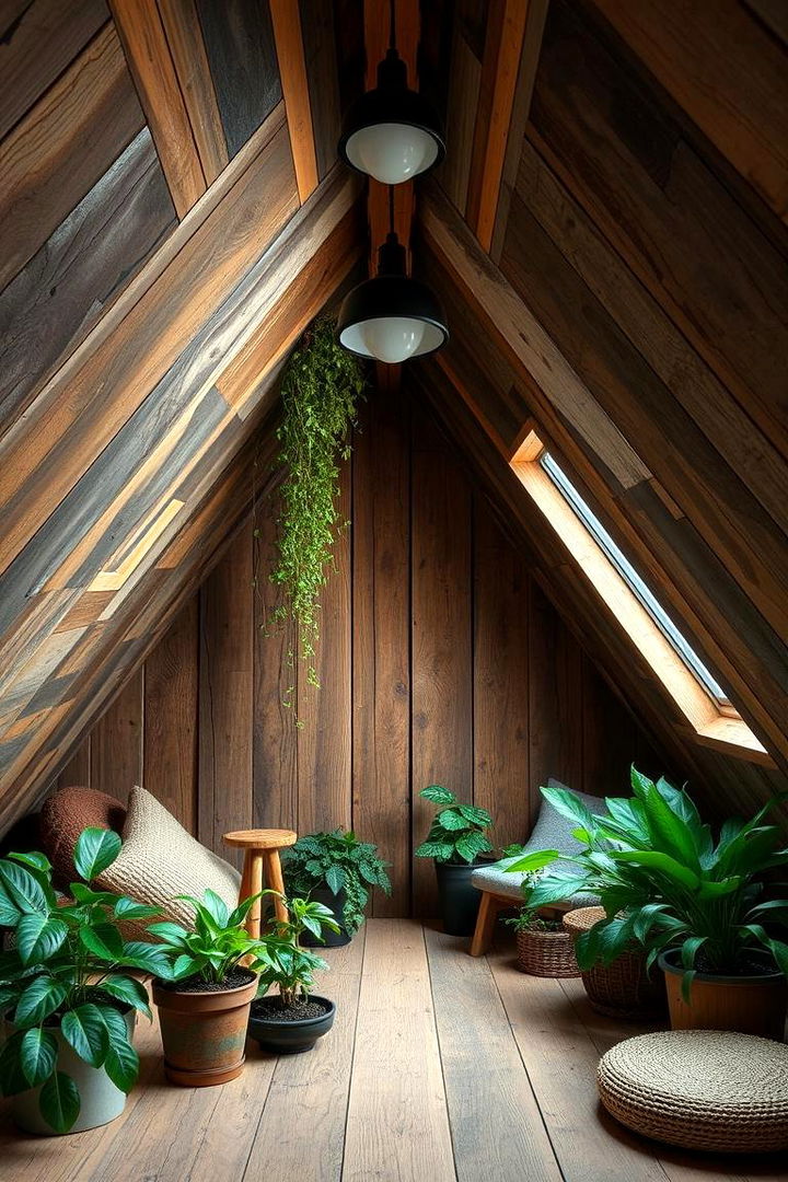 Eco Friendly Green Attic - 22 attic room ideas