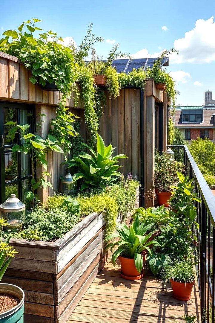 Eco Friendly Green Balcony - 22 Penthouse Balcony Ideas