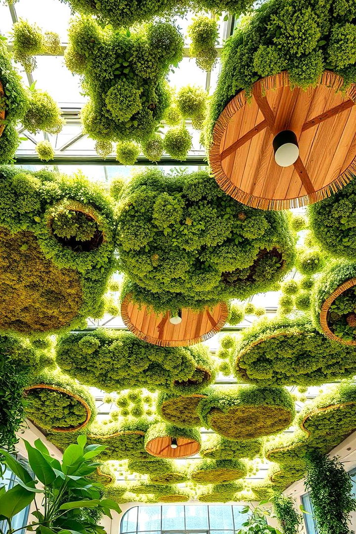 Eco Friendly Green Ceiling - 22 patio ceiling ideas