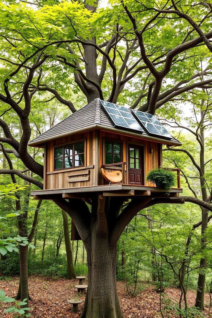 Eco Friendly Green Getaway - 22 Tree House Ideas