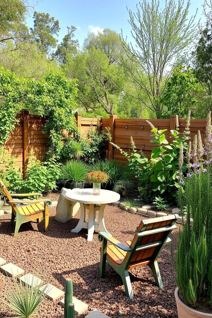 Eco Friendly Green Space - 22 Patio Small Garden Ideas
