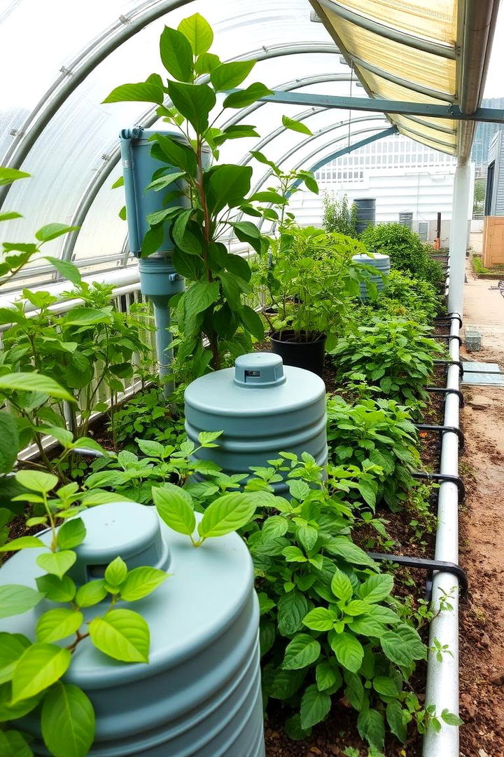 Eco Friendly Greenhouse with Rainwater Harvesting - 22 Rooftop Greenhouse Ideas