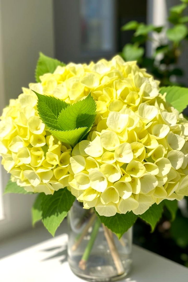 Eco Friendly Hydrangea Innovations - 22 Hydrangea Centerpiece Ideas
