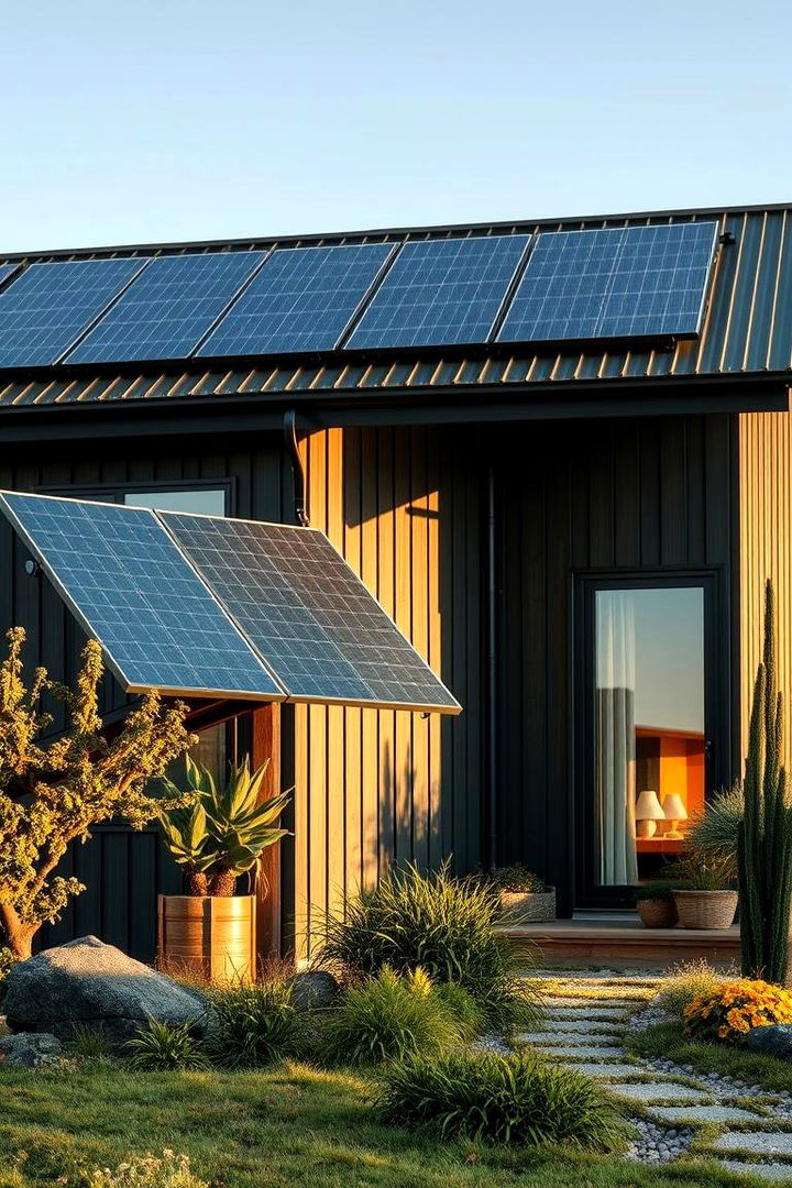 Eco Friendly Innovations - 22 Dark Olive Green House Designs