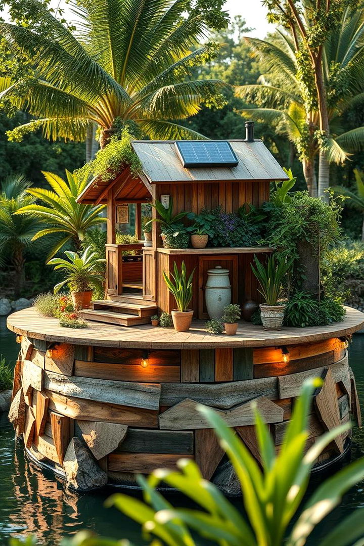 Eco Friendly Island Design - 22 Bbq Island Ideas