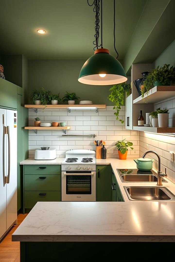 Eco Friendly Kitchen Solutions - 22 One Wall Kitchen Ideas