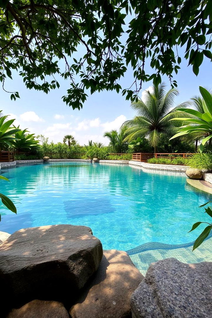 Eco Friendly Lagoon Pool - 22 Lagoon Pool Ideas